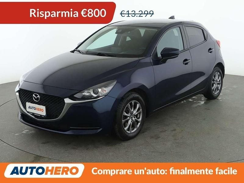 Usata Mazda 2 Evolve 90 CV (66 kW) 2020 Blu/azzurro Utilitaria