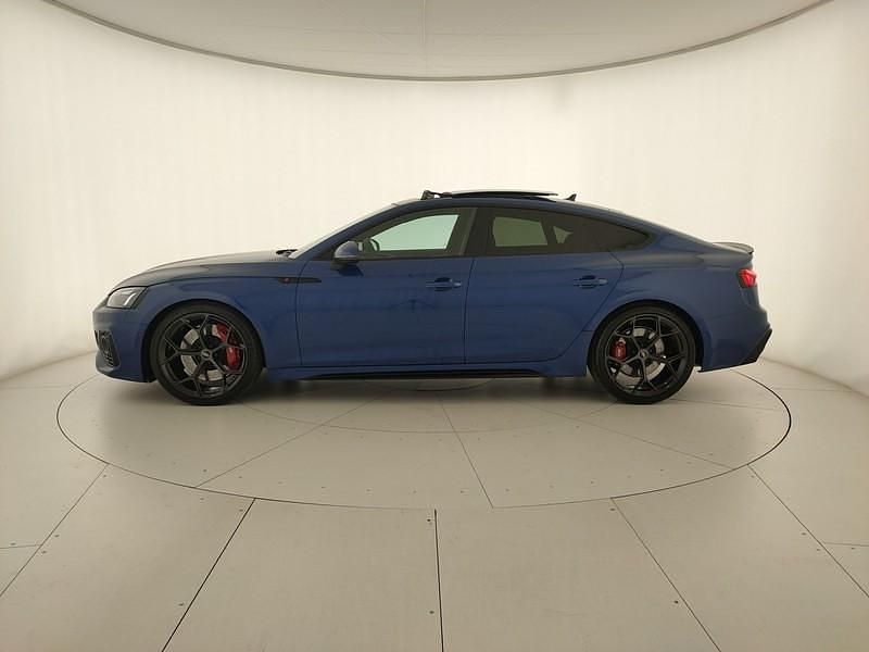 Usata Audi RS5 Sportback Competition 450 CV (330 kW) 2024 Blu ascari metallizzato Berlina