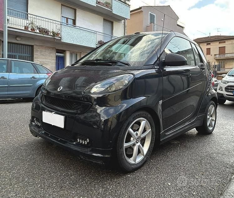 Usata Smart ForTwo Cabrio 54 CV (39 kW) 2012 Nero Cabrio