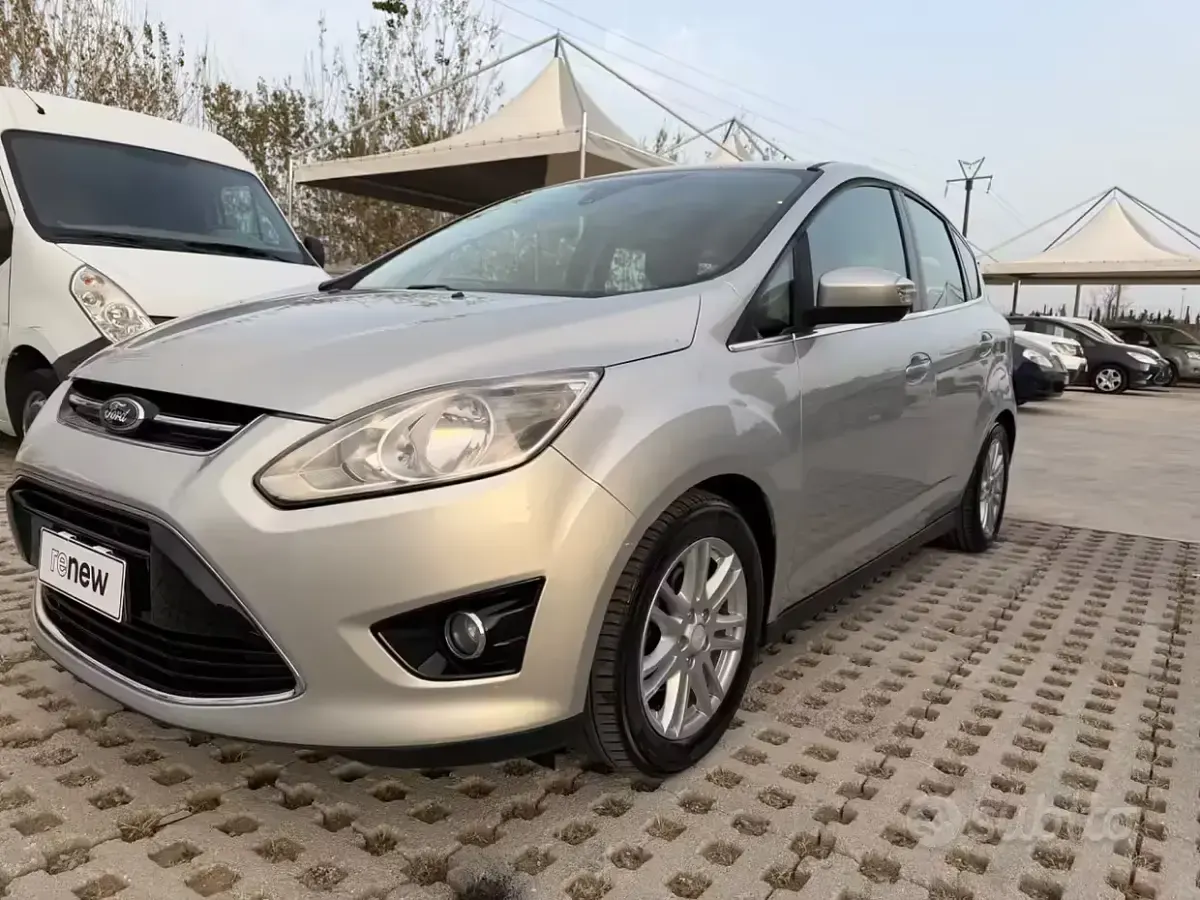 Usata Ford C-MAX Titanium 115 CV (84 kW) 2013 Grigio Monovolume