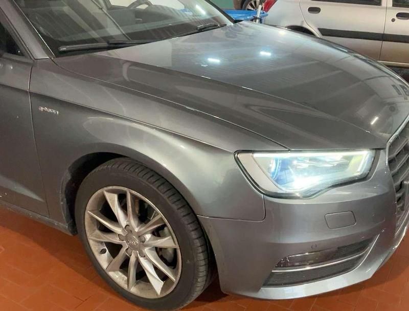 Usata Audi A3 S-Line 110 CV (80 kW) 2016 Grigio Berlina