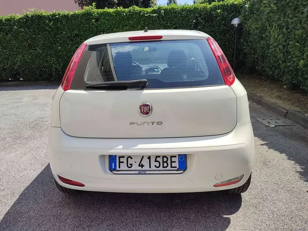 Usata Fiat Punto Young 69 CV (50 kW) 2016 Bianco Utilitaria