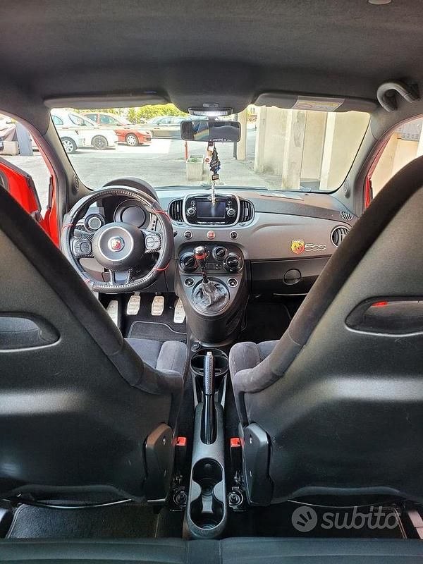 Usata Abarth 595 Competizione 180 CV (132 kW) 2016 Rosso Utilitaria