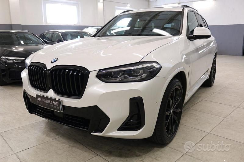 Usata BMW X3 M Sport 249 CV (183 kW) 2023 Bianco perla SUV