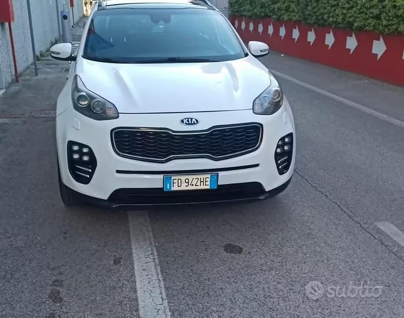 Usata Kia Sportage GT-Line 177 CV (130 kW) 2016 Bianco SUV