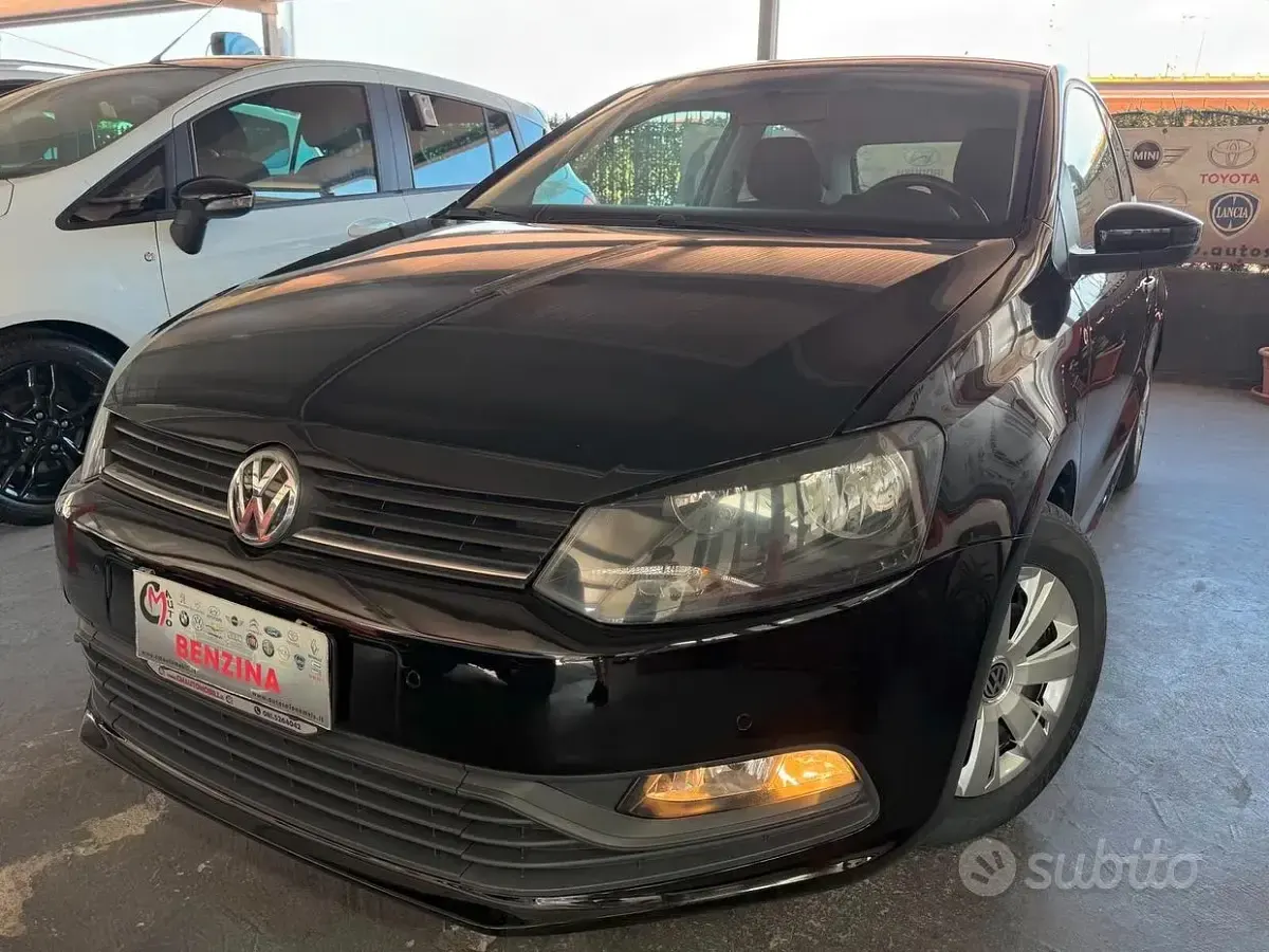 Usata VW Polo Trendline 60 CV (44 kW) 2016 Nero Berlina