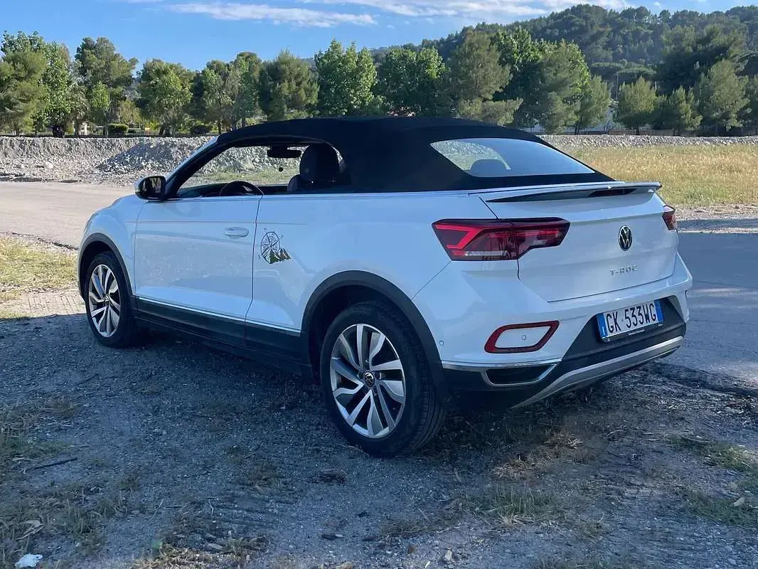 Usata VW T-Roc Style 110 CV (80 kW) 2022 Bianco SUV