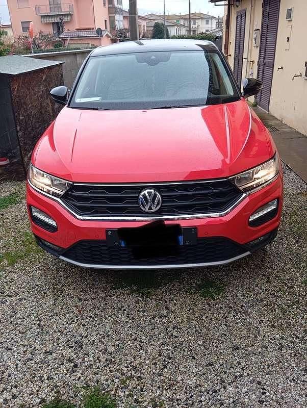 Usata VW T-Roc Advance 116 CV (85 kW) 2019 Rosso SUV