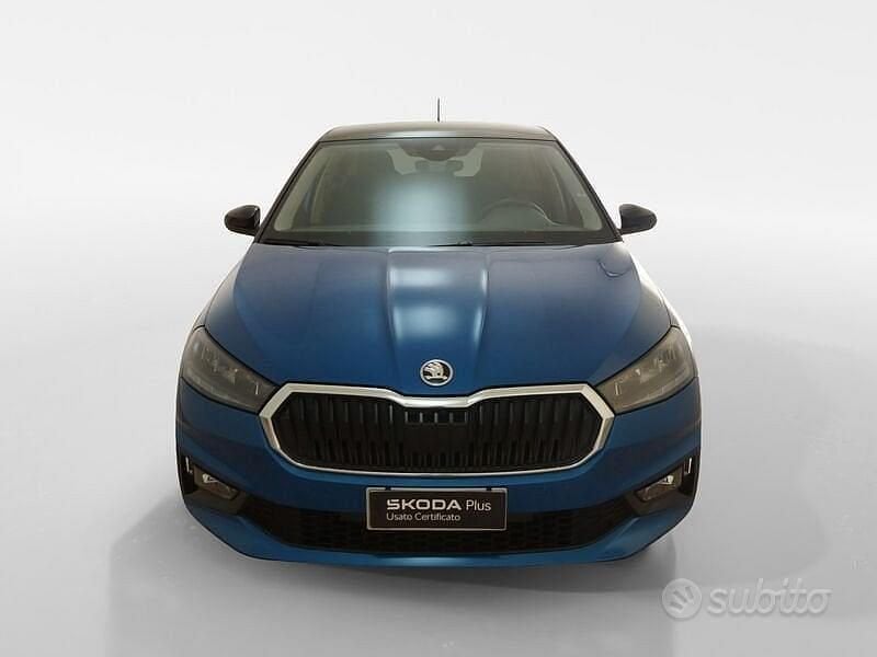 Usata Skoda Fabia 80 CV (58 kW) 2025 Blu Utilitaria