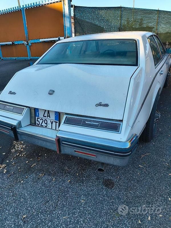 Usata Cadillac Seville 1984 Bianco Berlina