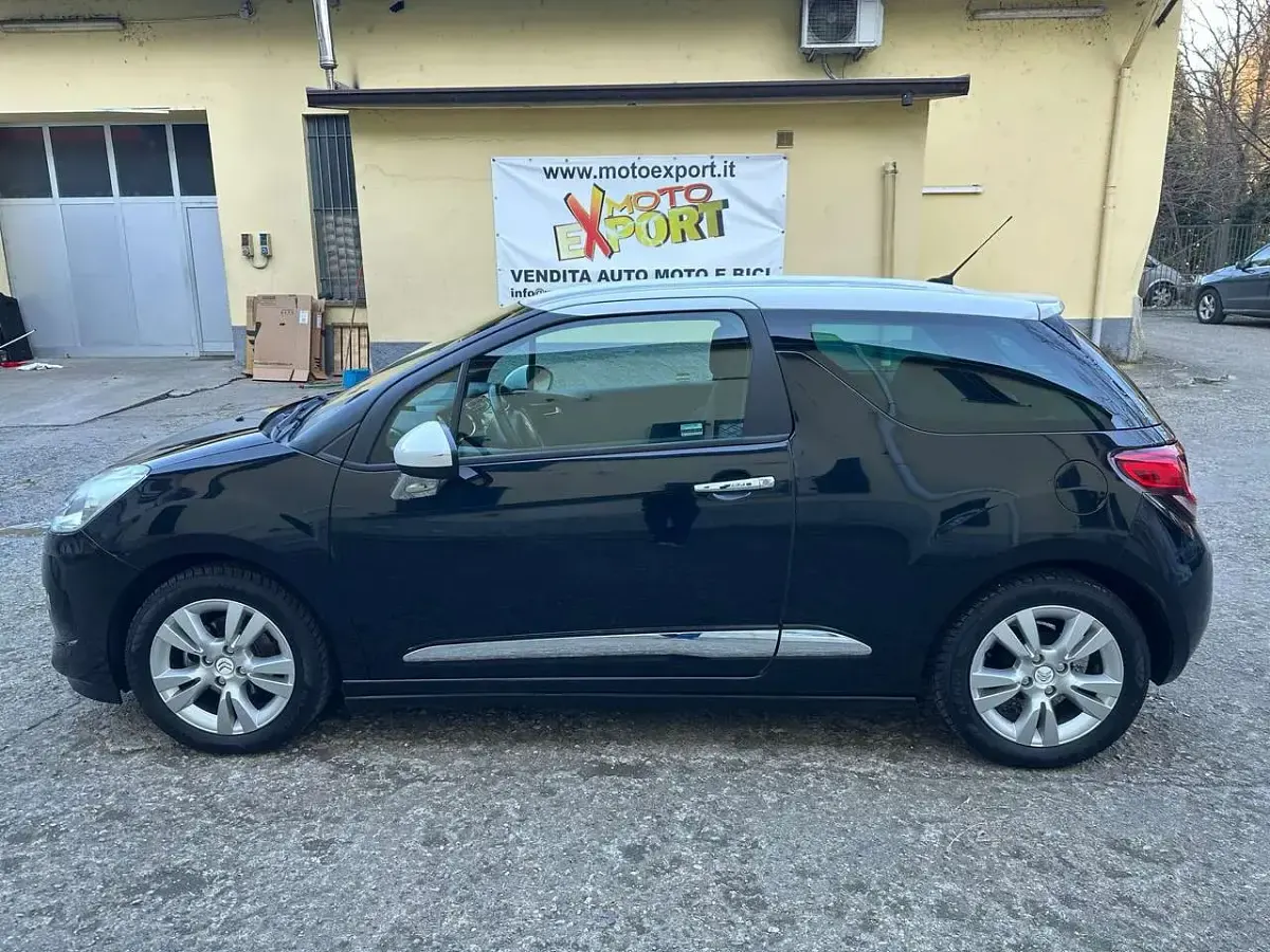 Usata Citroën DS3 So Chic 82 CV (60 kW) 2015 Nero Berlina