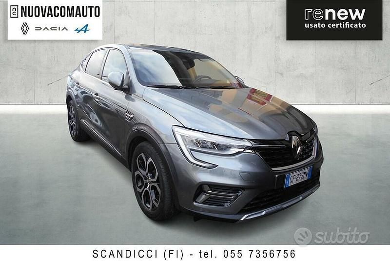 Usata Renault Arkana Intens 145 CV (106 kW) 2021 Grigio SUV