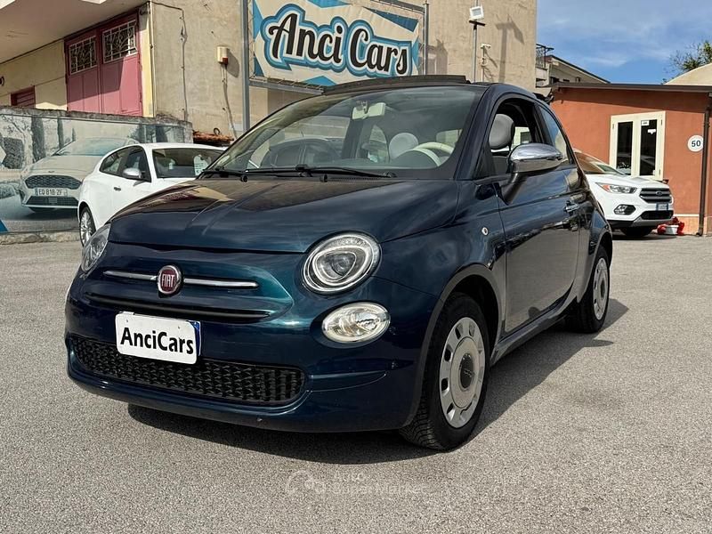 Usata Fiat 500 Pop 95 CV (69 kW) 2016 Blu Cabrio