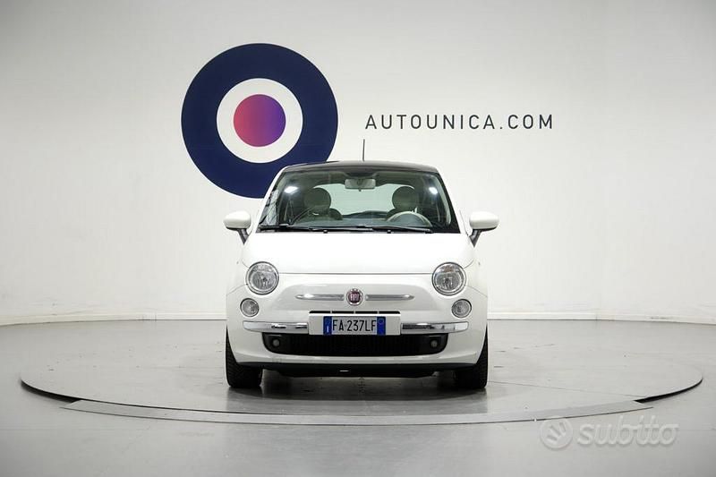 Usata Fiat 500 Lounge 69 CV (50 kW) 2015 Bianco Utilitaria