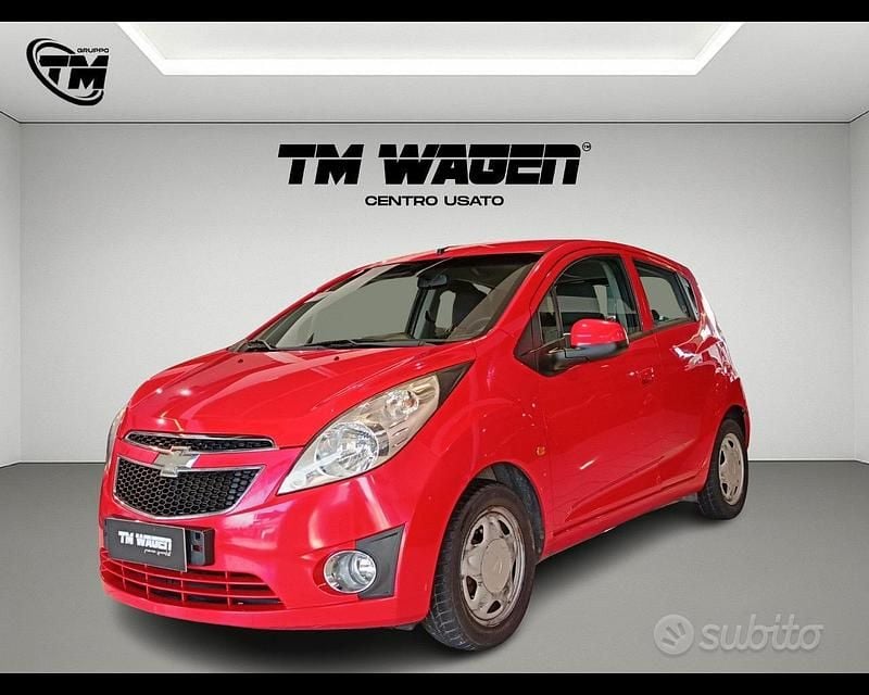 Rosso Usata 2011 Chevrolet Spark LS Utilitaria | 3500 € (Ottimo prezzo) - Immagine 1/4