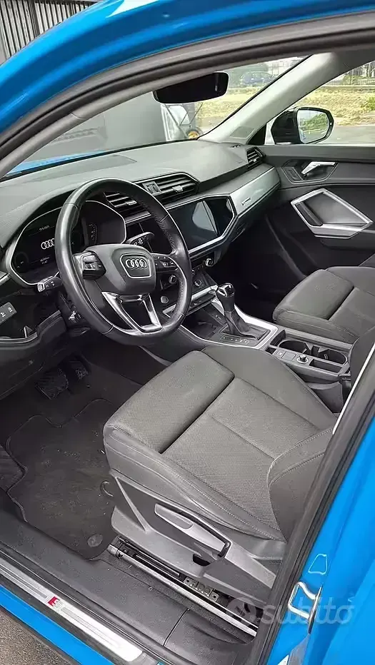 Usata Audi Q3 Sportback 150 CV (110 kW) 2021 Blu SUV