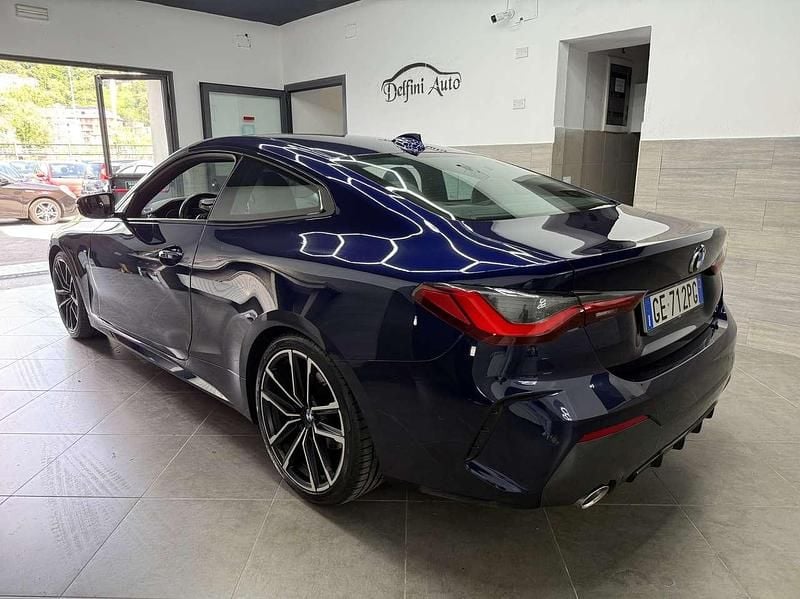 Usata BMW 420 M Sport 190 CV (139 kW) 2021 Blu/azzurro Coupé