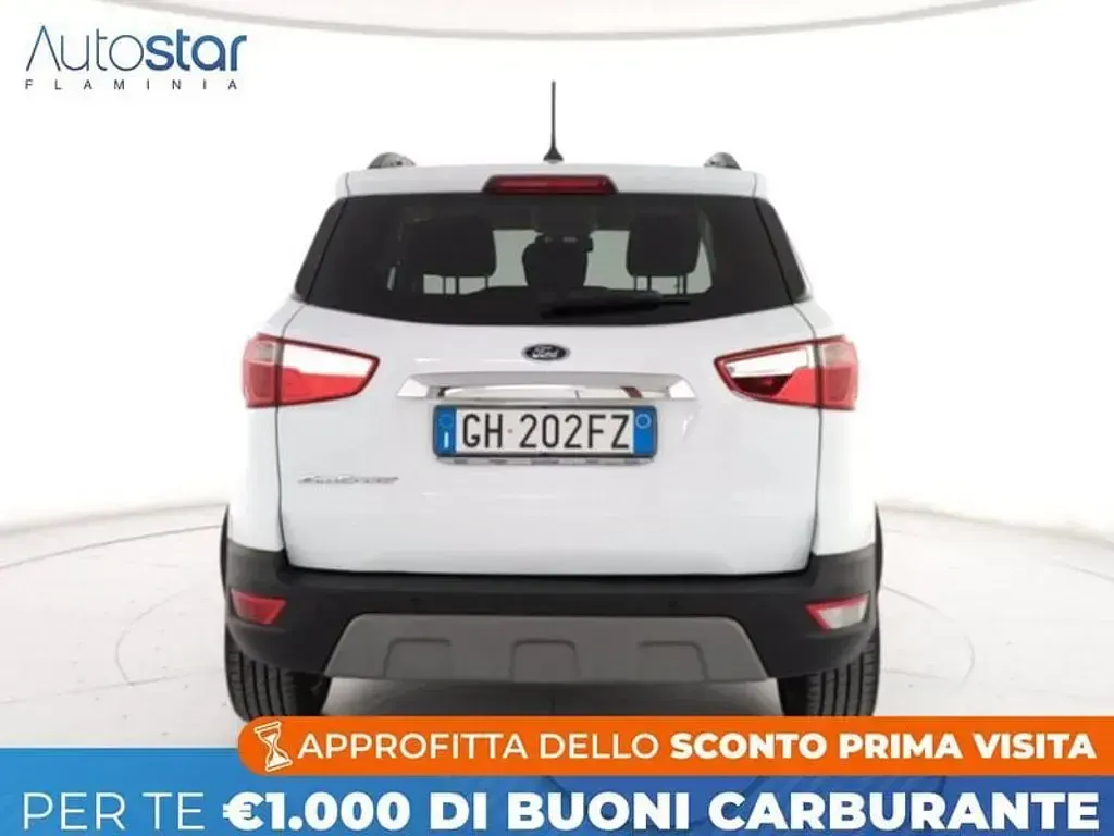 Usata Ford Ecosport Titanium S 125 CV (91 kW) 2021 Bianco SUV