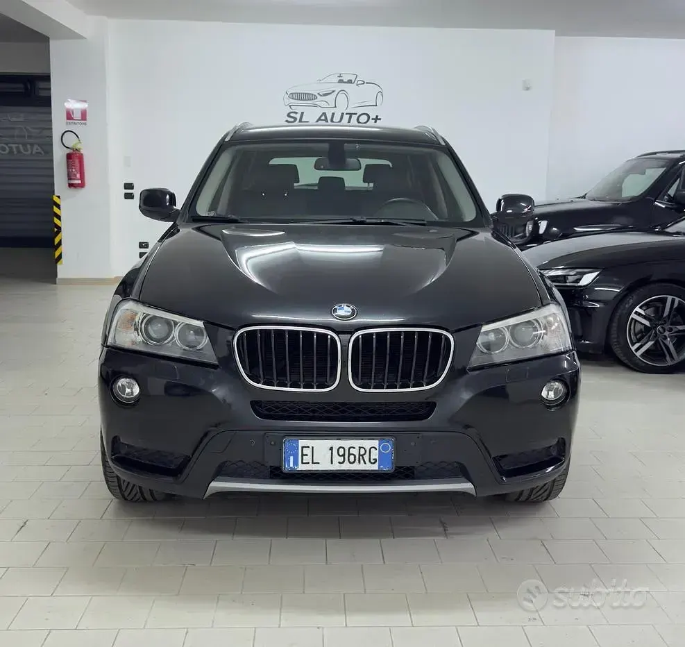 Usata BMW X3 184 CV (135 kW) 2012 Nero SUV