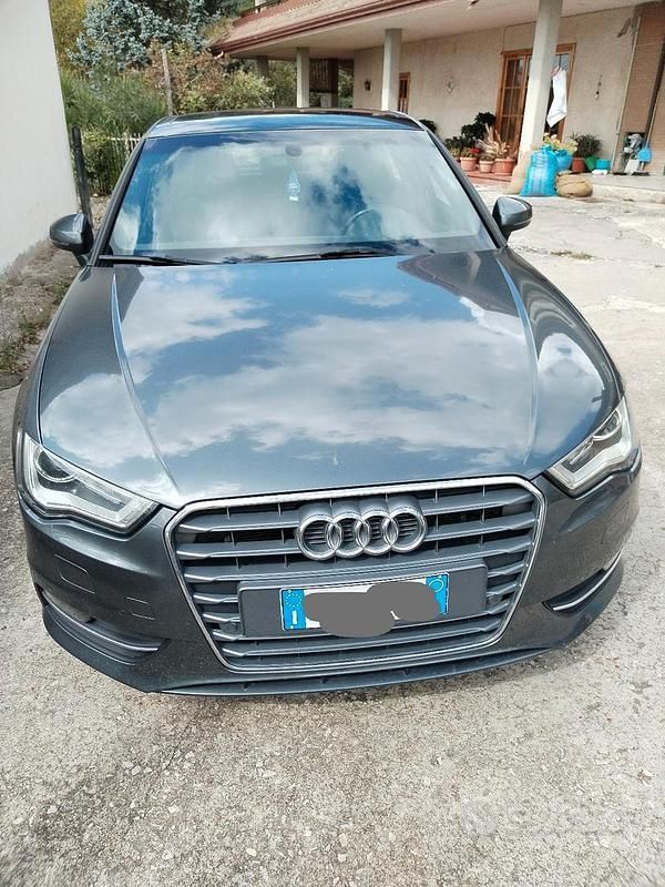 Usata Audi A3 S-Line 150 CV (110 kW) 2015 Grigio Berlina