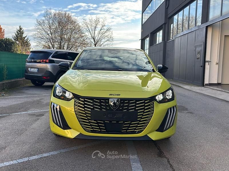 Nuova Peugeot 208 Business-Line 110 CV (80 kW) 2026 Giallo Utilitaria