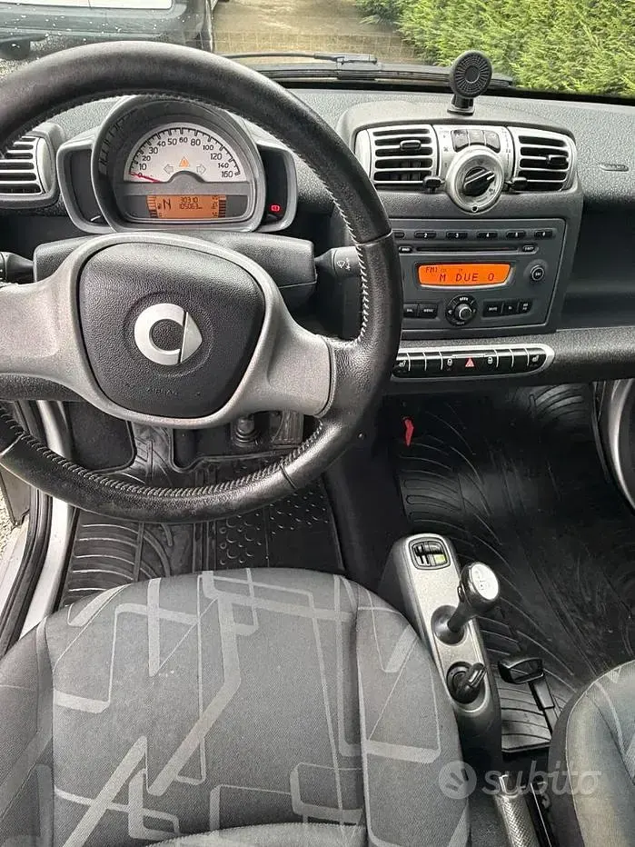 Usata Smart ForTwo Cabrio Passion 71 CV (52 kW) 2008 Nero Cabrio