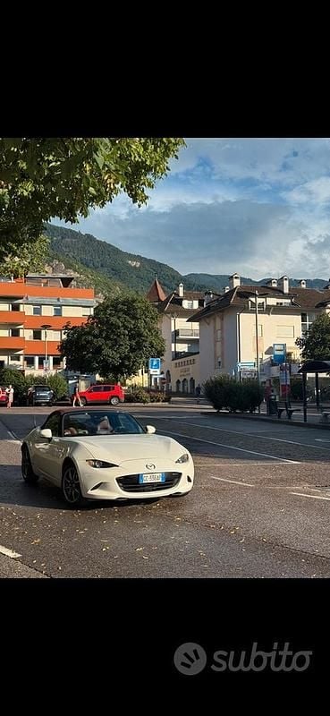 Usata Mazda MX5 132 CV (97 kW) 2025 Bianco Cabrio