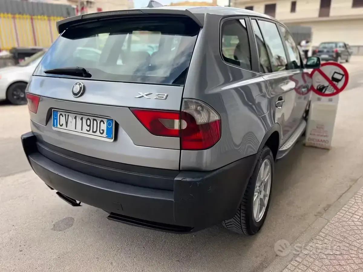 Usata BMW X3 150 CV (110 kW) 2006 Grigio SUV