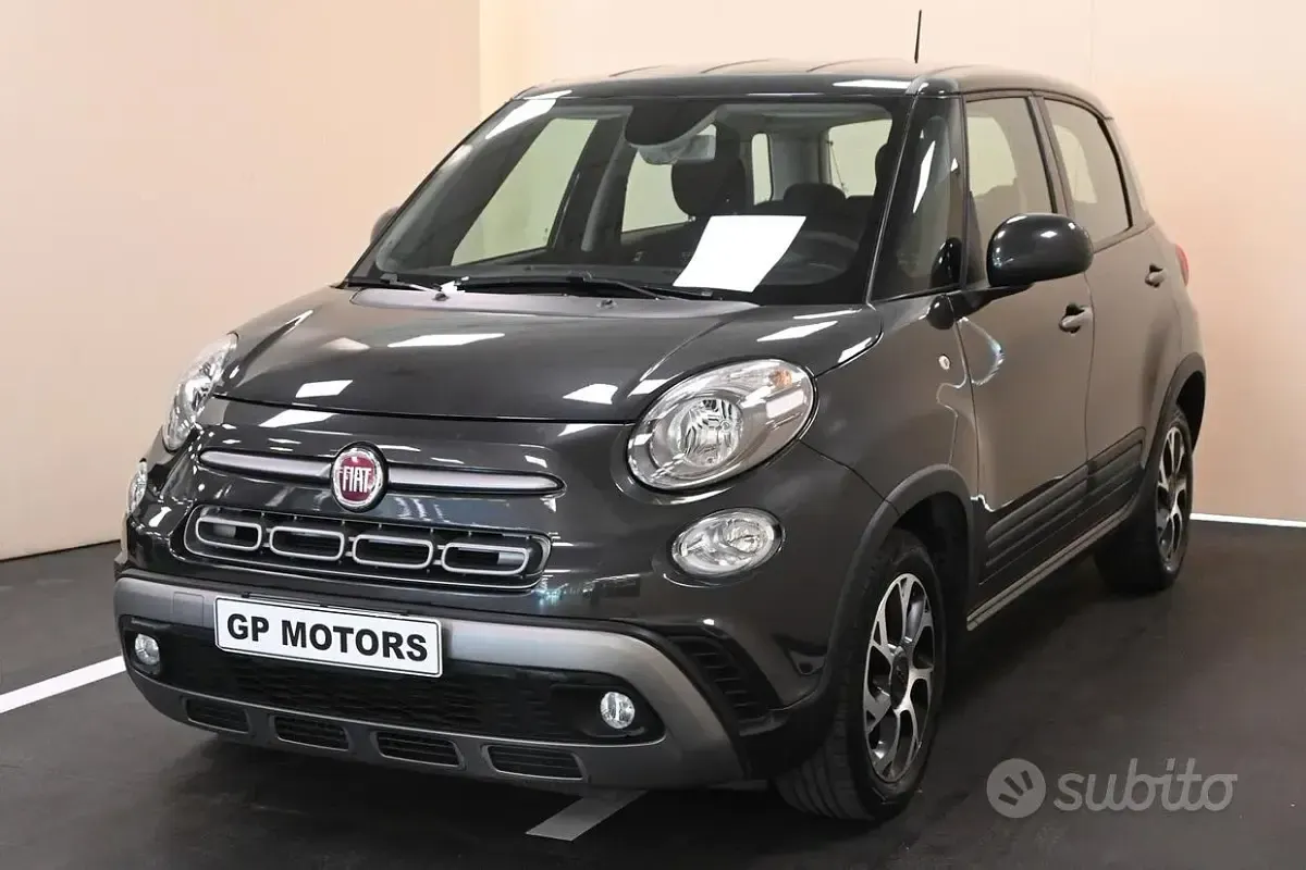 Usata Fiat 500L Cross 95 CV (69 kW) 2021 Grigio Monovolume