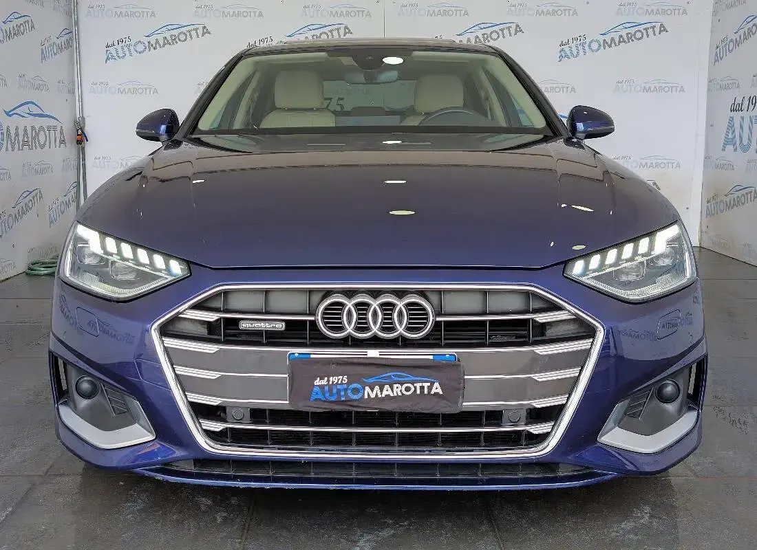 Usata Audi A4 Advanced 204 CV (150 kW) 2020 Blu Berlina