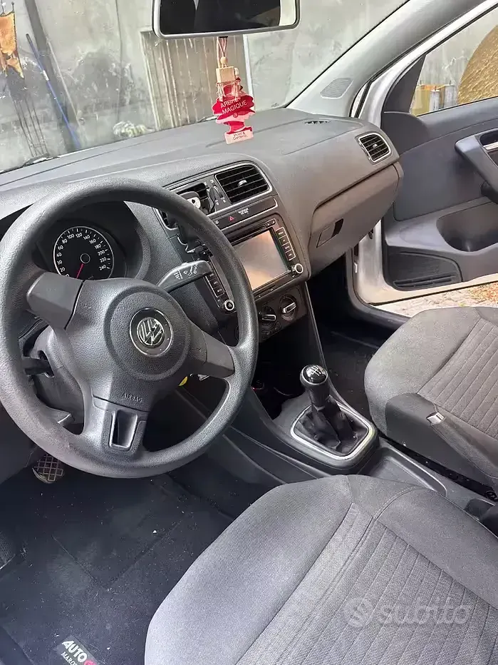 Usata VW Polo 75 CV (55 kW) 2014 Bianco Berlina