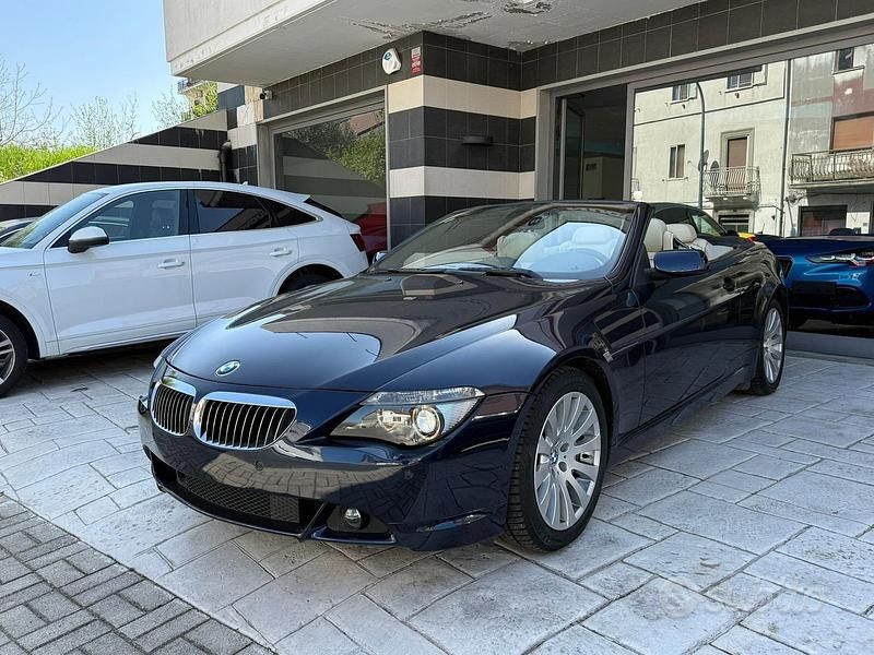 Usata BMW 645 Cabriolet 2005 Blu Cabrio
