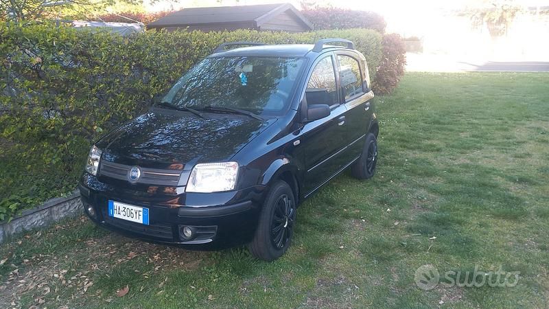 Usata Fiat Panda 2007 Nero Utilitaria