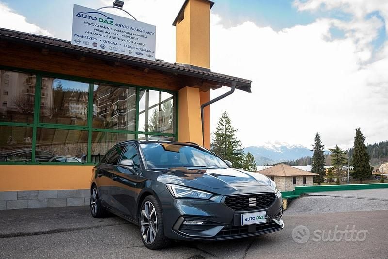 Usata Seat Leon 4Drive 150 CV (110 kW) 2022 Grigio Station wagon