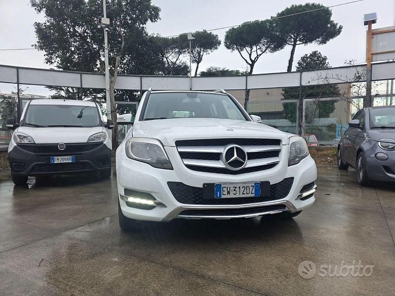 Usata Mercedes GLK220 170 CV (125 kW) 2014 Bianco SUV