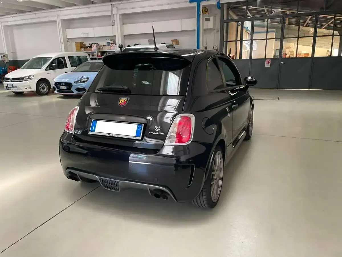 Usata Abarth 595 Competizione 179 CV (131 kW) 2016 Nero Utilitaria
