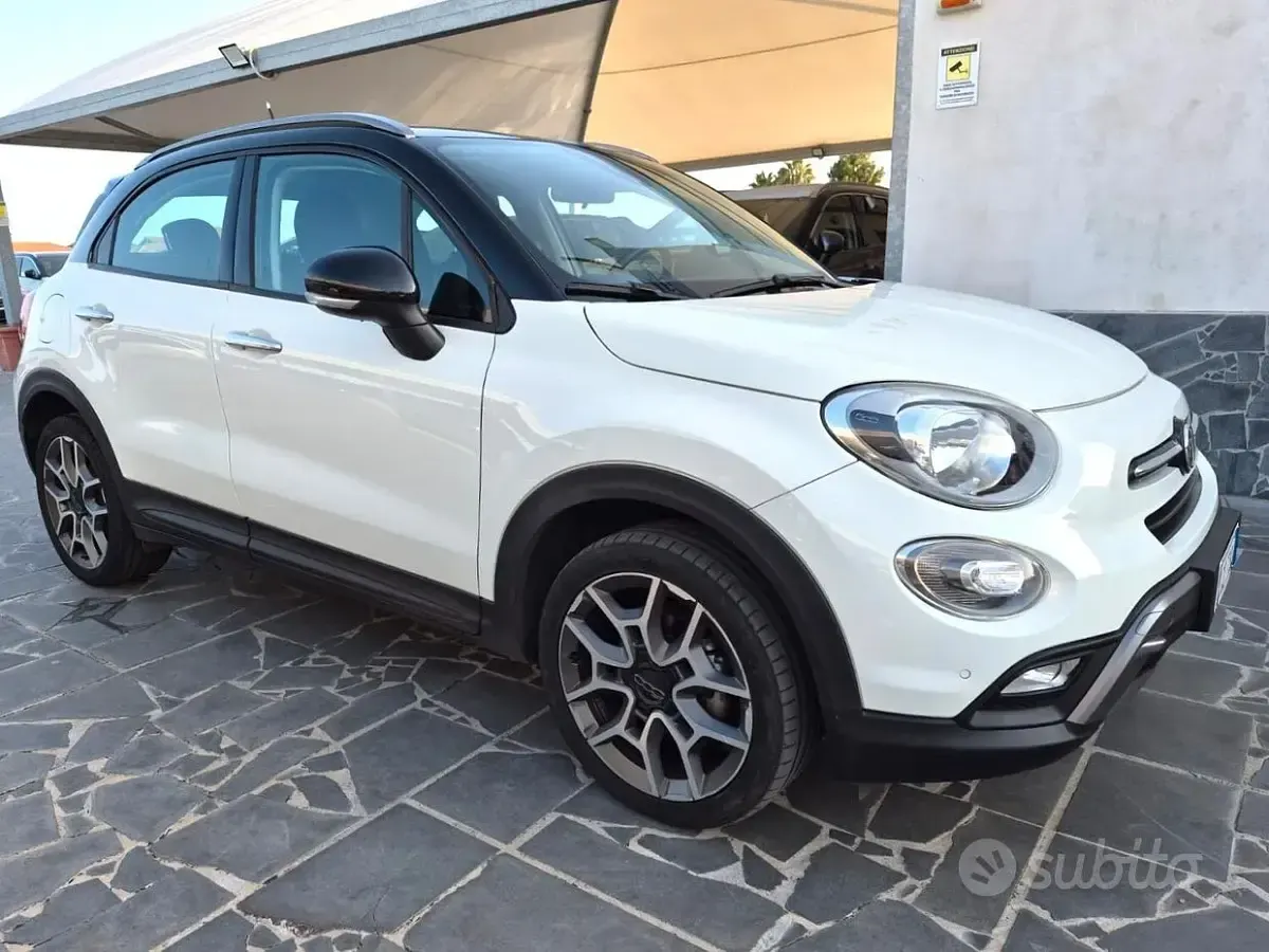 Usata Fiat 500X Cross 130 CV (95 kW) 2021 Bianco SUV