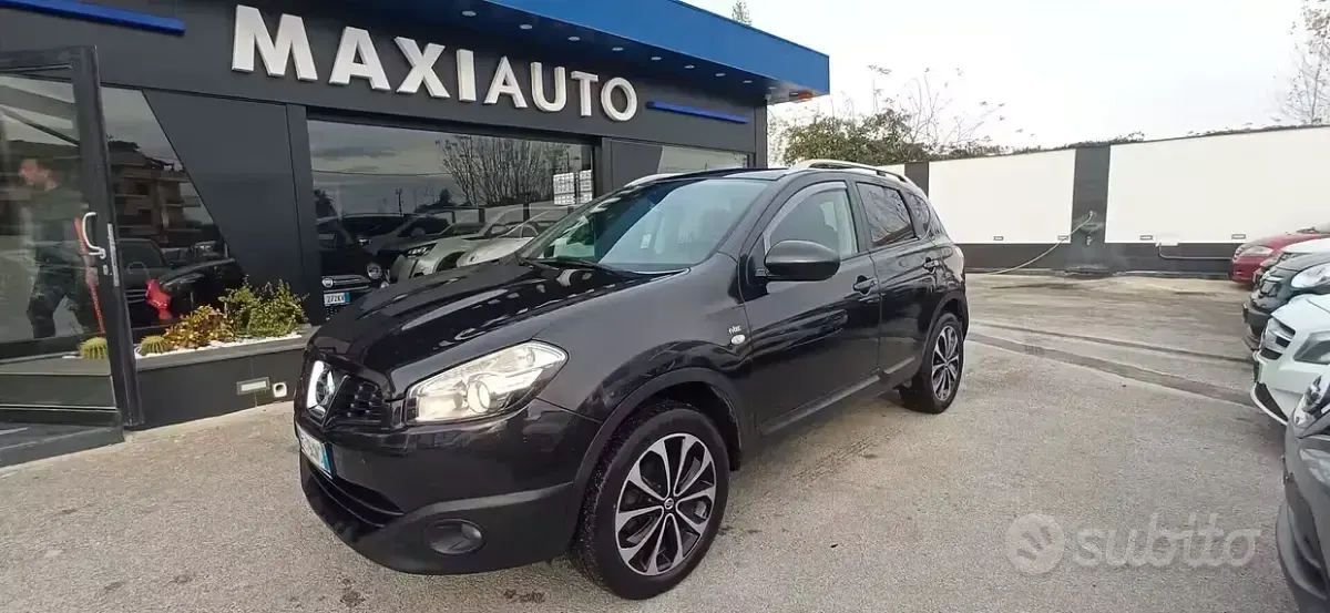 Usata Nissan Qashqai N-TEC 110 CV (80 kW) 2010 Nero SUV