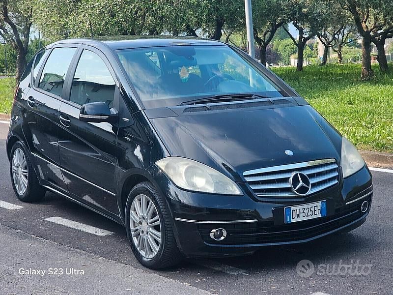 Usata Mercedes A150 95 CV (69 kW) 2008 Nero Berlina