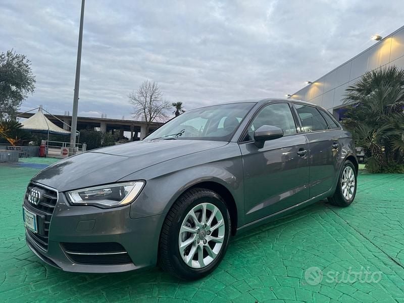 Usata Audi A3 Design 110 CV (80 kW) 2016 Grigio Berlina