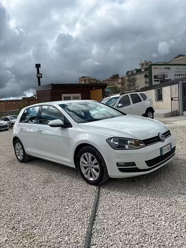 Usata VW Golf VII Business 110 CV (80 kW) 2016 Bianco Berlina