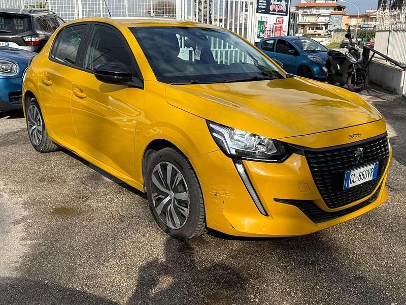Usata Peugeot 208 Allure 102 CV (75 kW) 2022 Nero Utilitaria