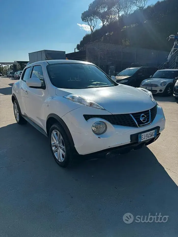 Usata Nissan Juke 110 CV (80 kW) 2012 Bianco SUV