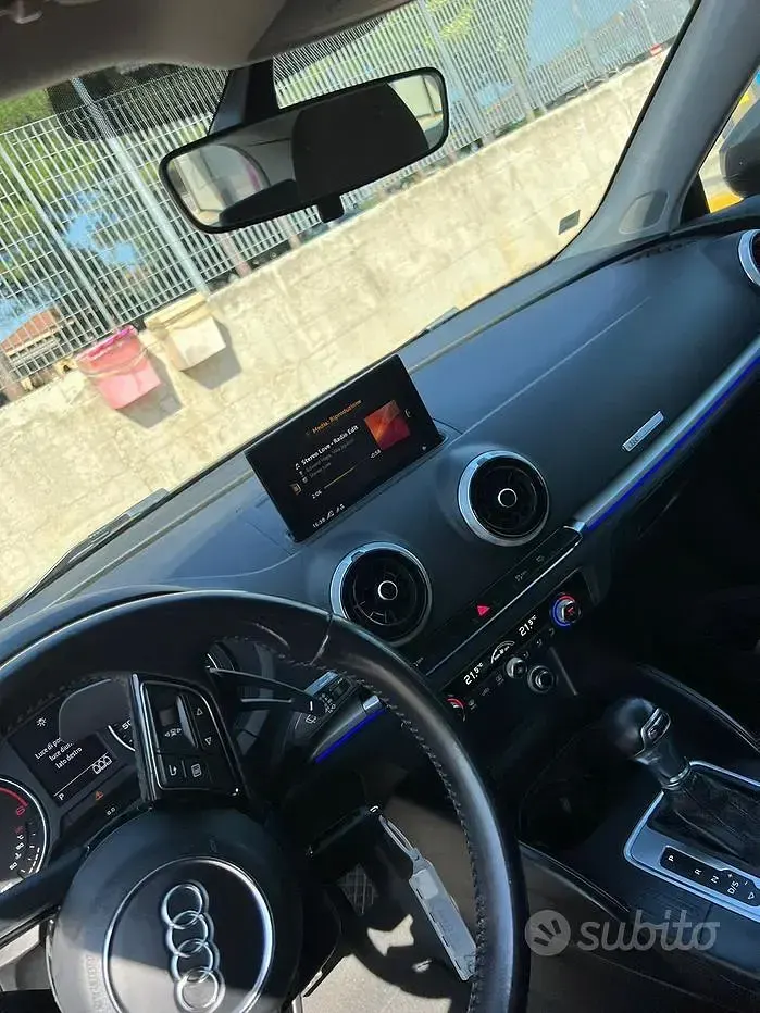 Usata Audi A3 Ambiente 116 CV (85 kW) 2017 Bluazzurro Berlina