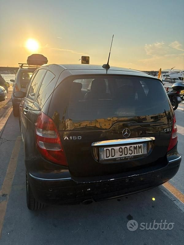 Usata Mercedes A160 2003 Nero Utilitaria