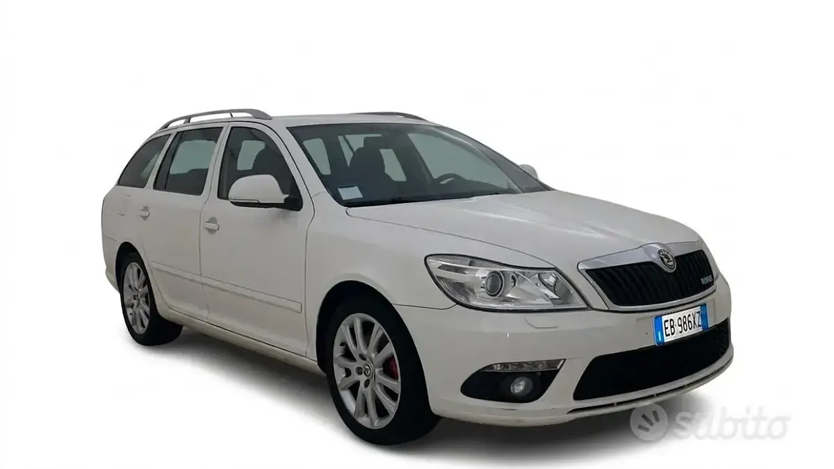 Gebraucht Skoda Octavia RS 170 PS (125 kW) 2010 Weiß Kombi