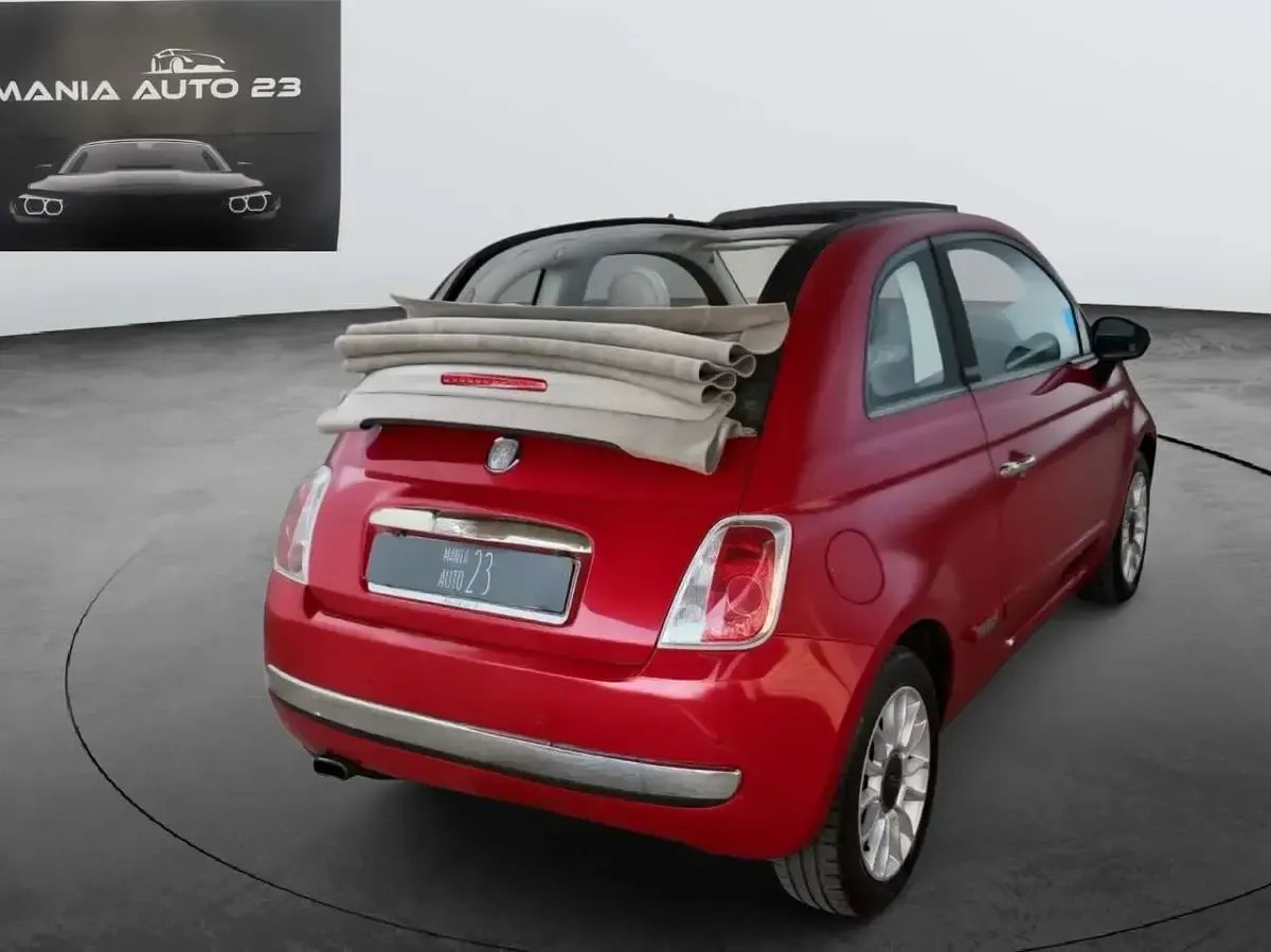 Usata Fiat 500C S 86 CV (63 kW) 2012 Bianco Cabrio