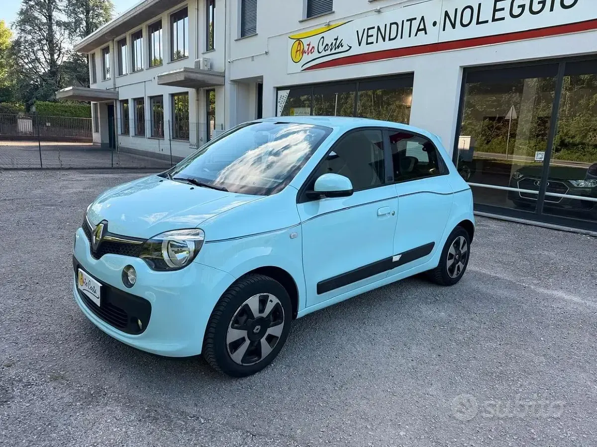 Usata Renault Twingo SE 69 CV (50 kW) 2017 Blu Utilitaria