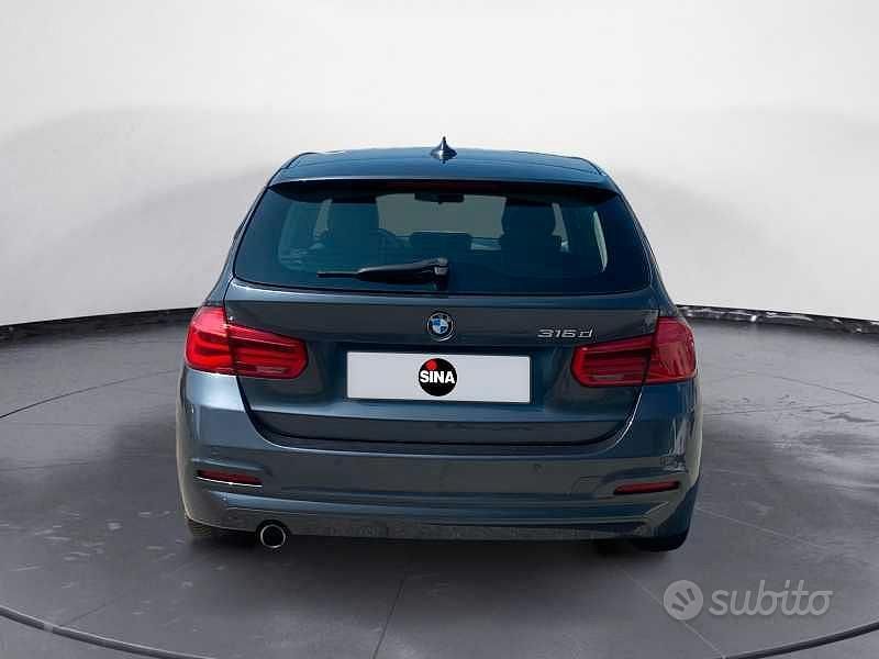 Usata BMW 316 Advantage 116 CV (85 kW) 2016 Grigio Station wagon