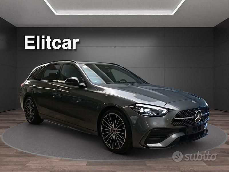 Usado Mercedes C200 AMG line 204 CV (150 kW) 2024 Gris Familiar